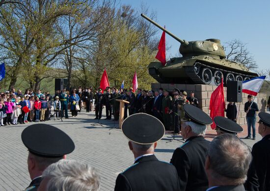 73-я годовщина освобождения Симферополя от немецко-фашистских захватчиков