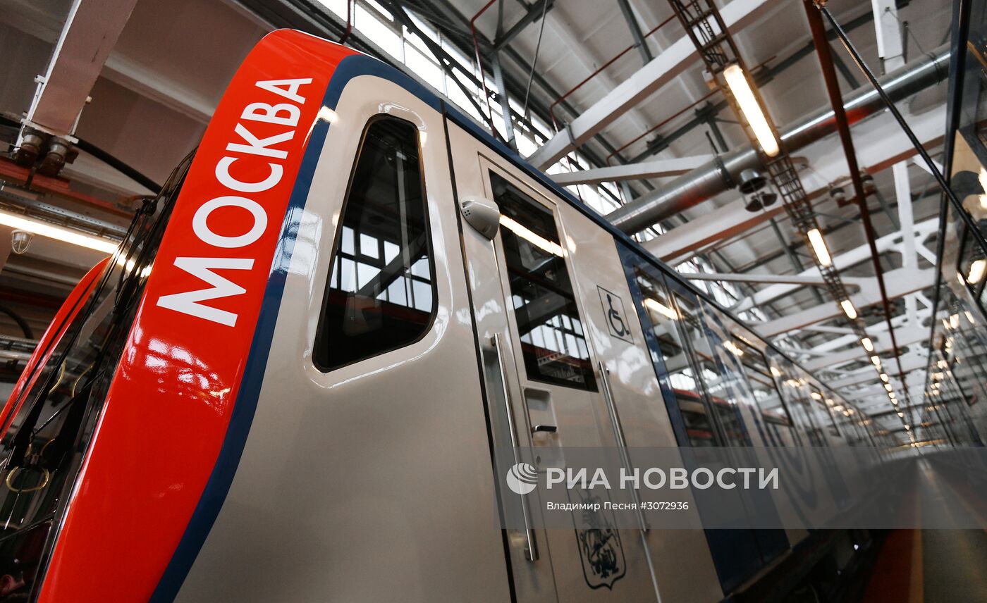 Запуск первых поездов "Москва" на Таганско-Краснопресненской линии