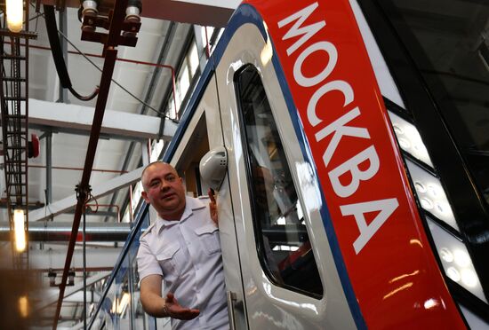 Запуск первых поездов "Москва" на Таганско-Краснопресненской линии