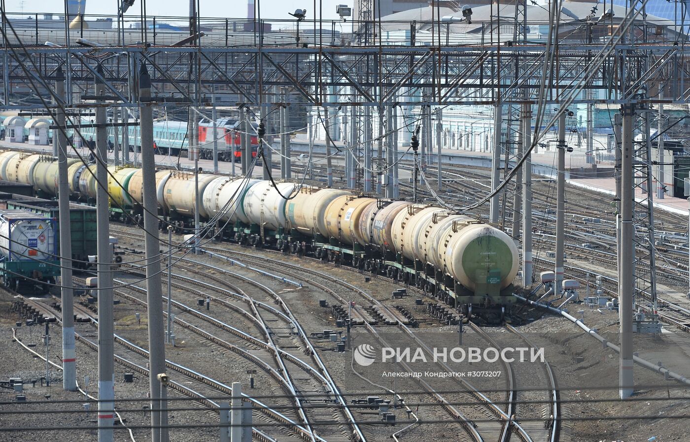 Сортировочная система ж/д станции Челябинск-Главный