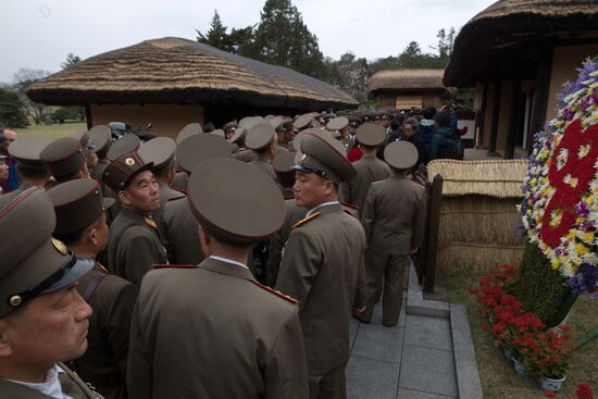Музей Ким Ир Сена в Мангёндэ в провинции Пхеньяна