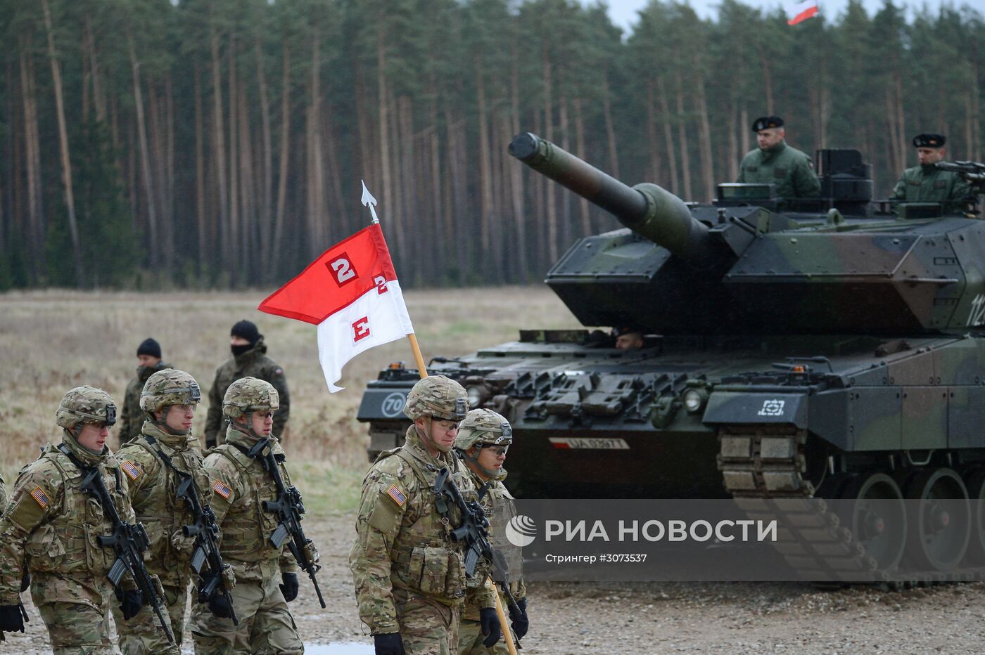 В Польше размещен батальон НАТО