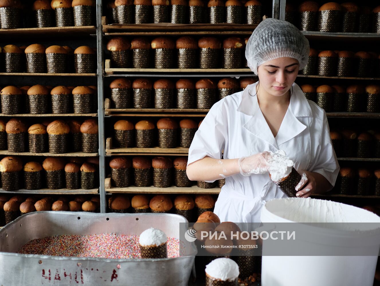 Производство куличей к Пасхе в Краснодаре