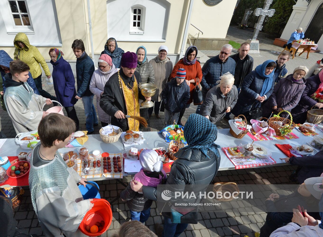 Празднование Пасхи в странах ближнего зарубежья