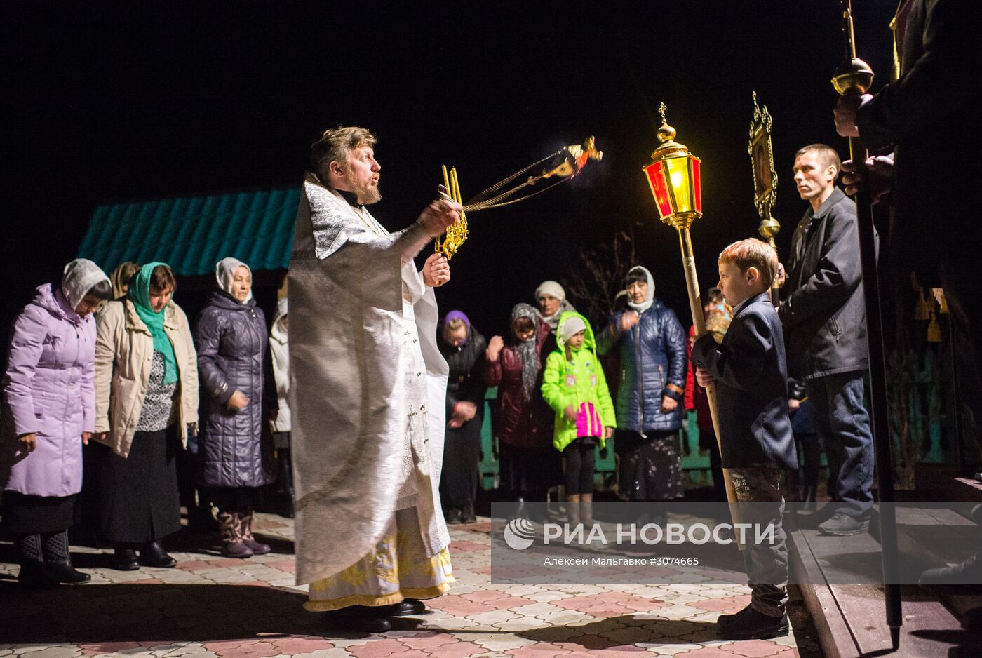 Празднование Пасхи в России