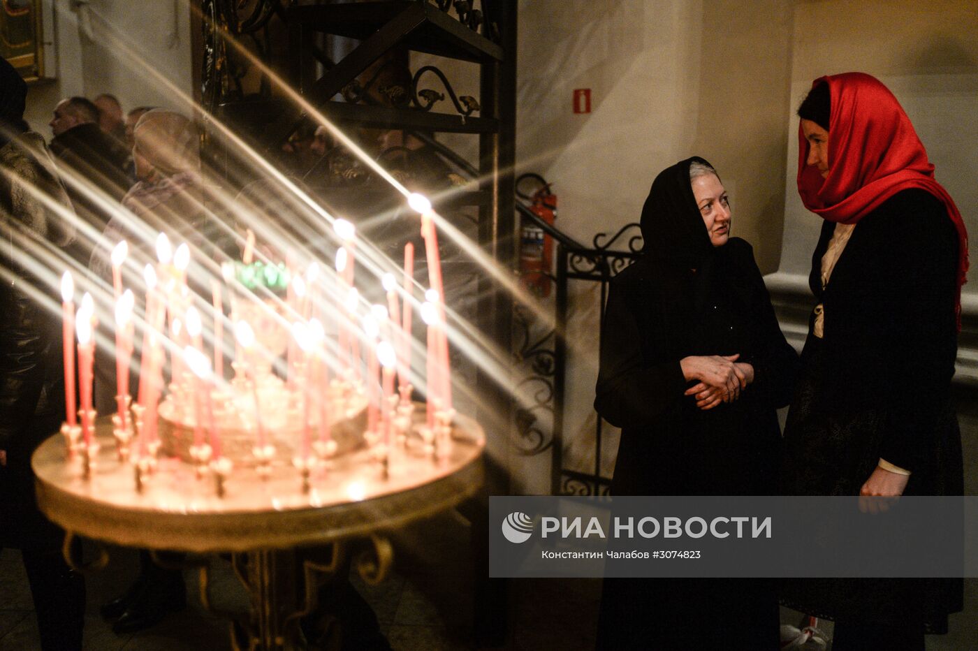 Празднование Пасхи в России