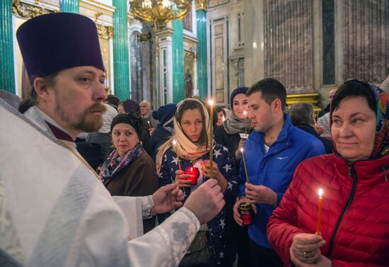 Празднование Пасхи в России