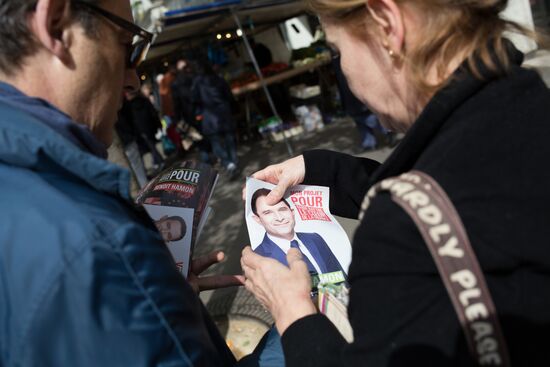 Предвыборная агитация в Париже