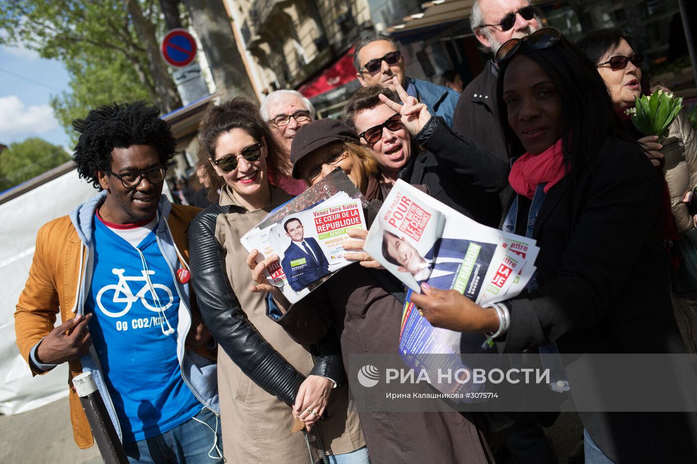Предвыборная агитация в Париже