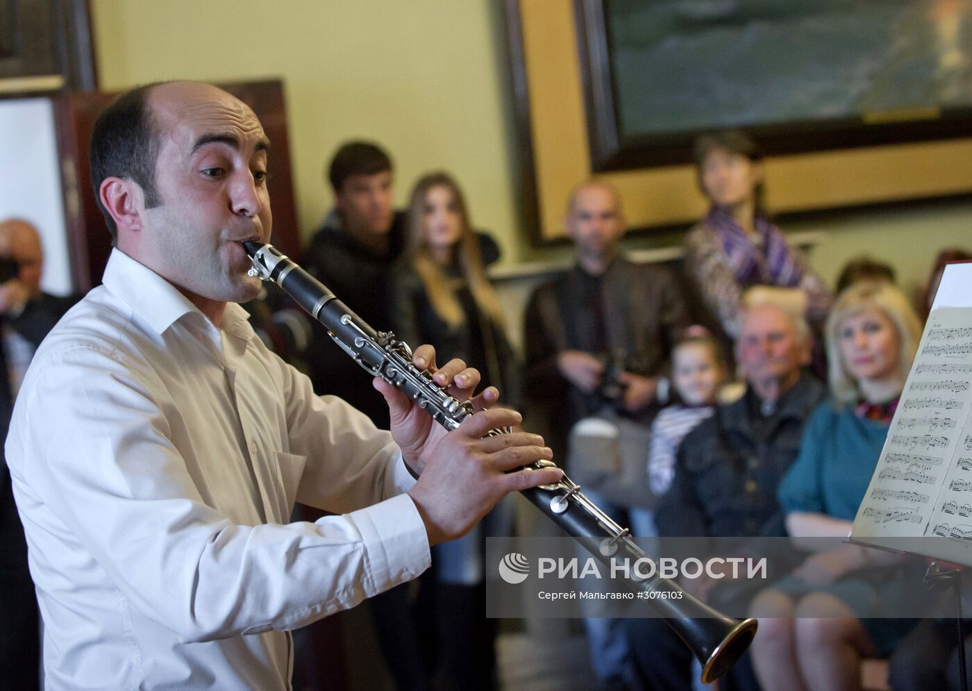 Открытие выставки "Живопись И.К Айвазовского из коллекции Государственного Русского музея" в Феодосии