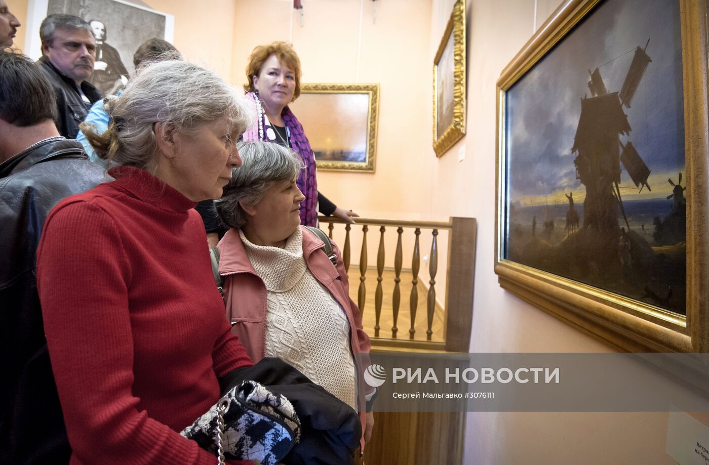 Открытие выставки "Живопись И.К Айвазовского из коллекции Государственного Русского музея" в Феодосии