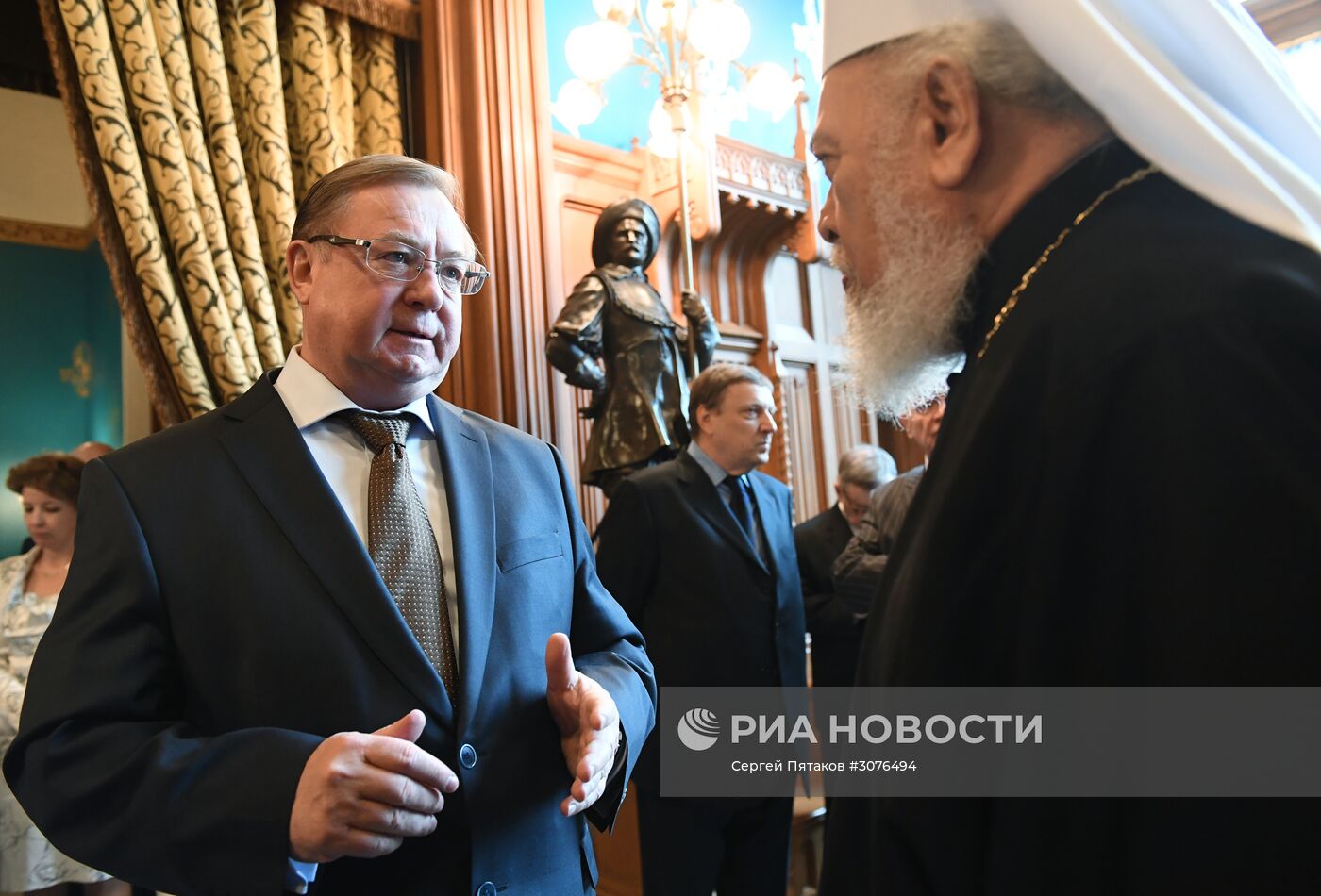 Прием от имени министра иностранных дел РФ С.Лаврова по случаю православной Пасхи