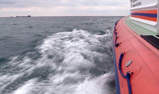 Поисково-спасательная операция в акватории Черного моря