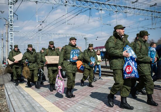 Призыв на военную службу в Омске