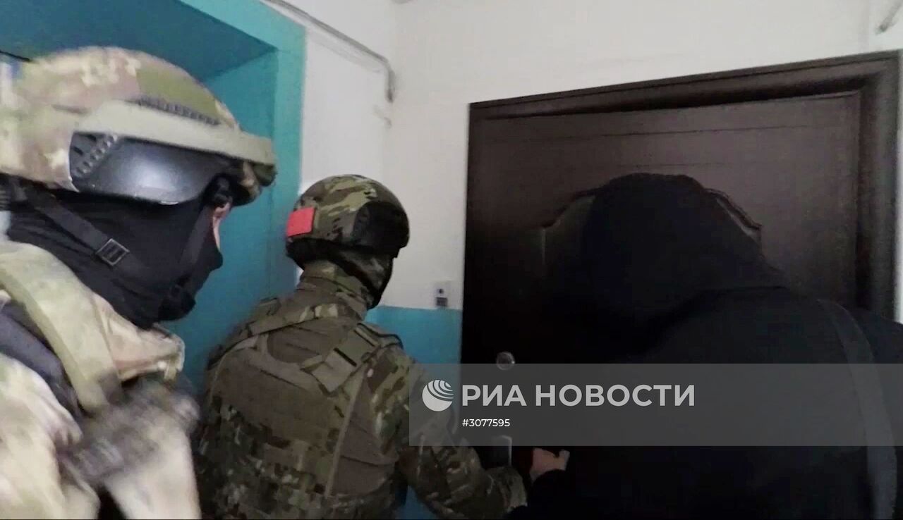 УФСБ России по Краснодарскому краю задержало группу лиц, возможно причастных к террористической деятельности