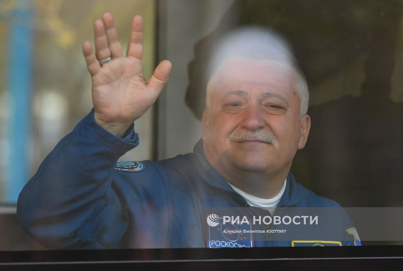 Пуск ракеты-носителя "Союз-ФГ" с ТПК "Союз МС-04" с космодрома Байконур