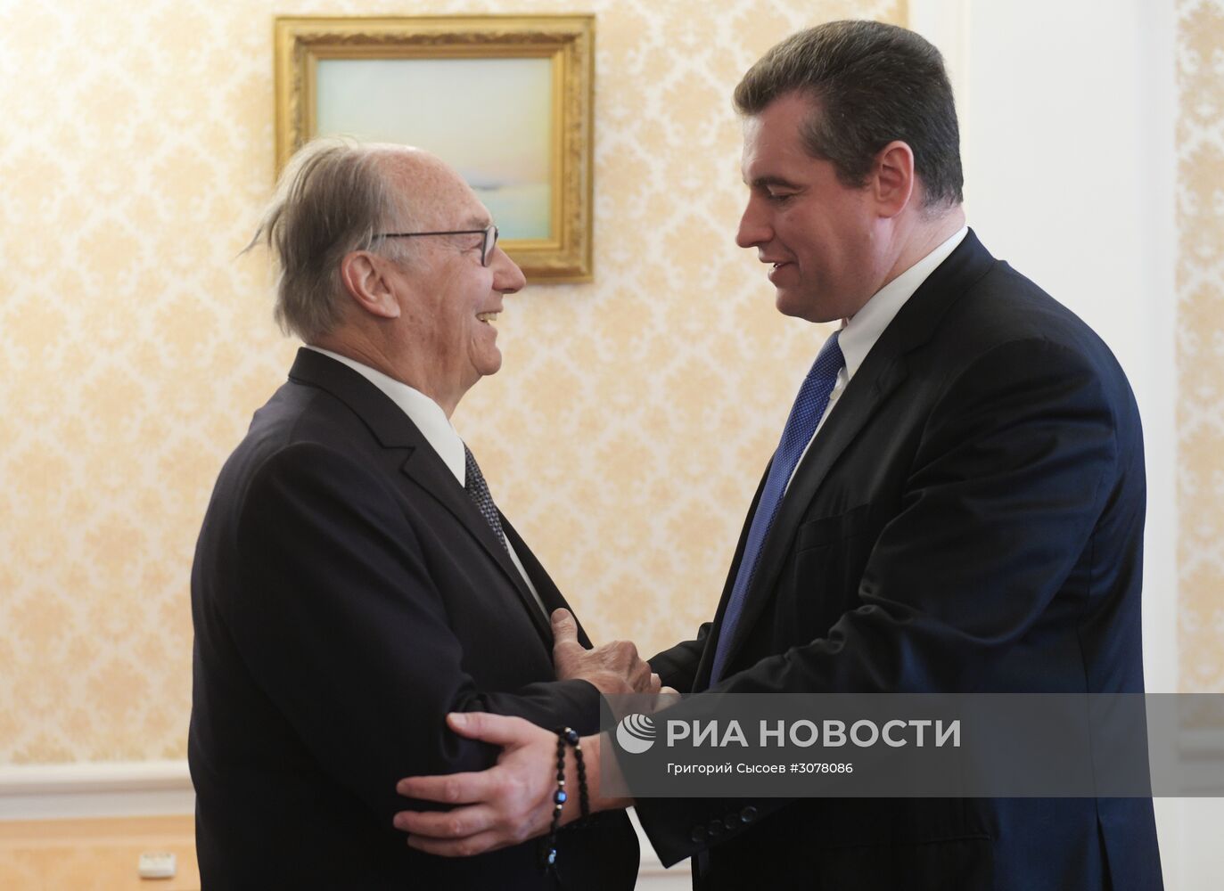 Встреча главы МИД РФ Сергея Лаврова с принцем Каримом Ага-Ханом IV