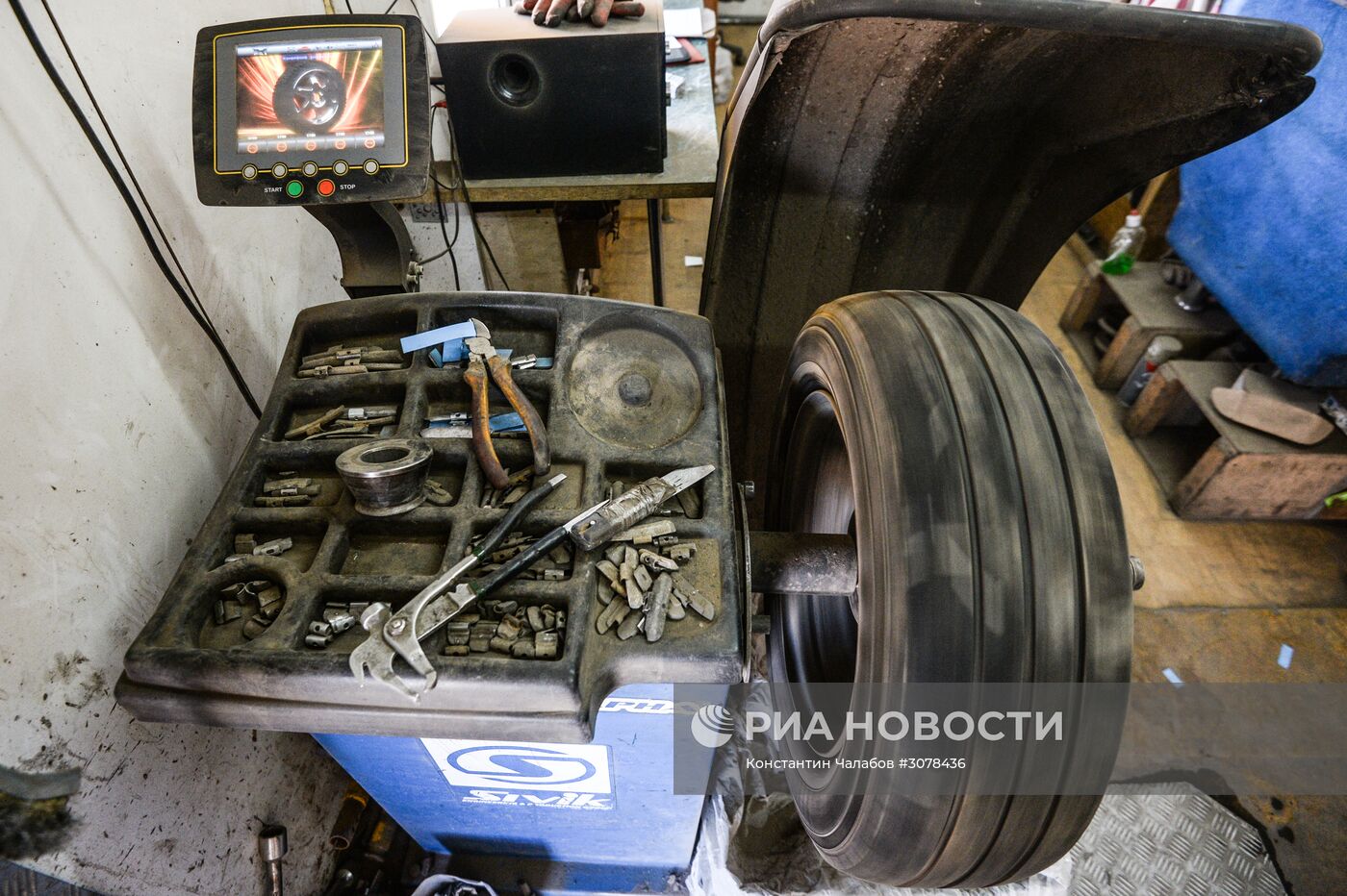 Работа шиномонтажной мастерской в Великом Новгороде