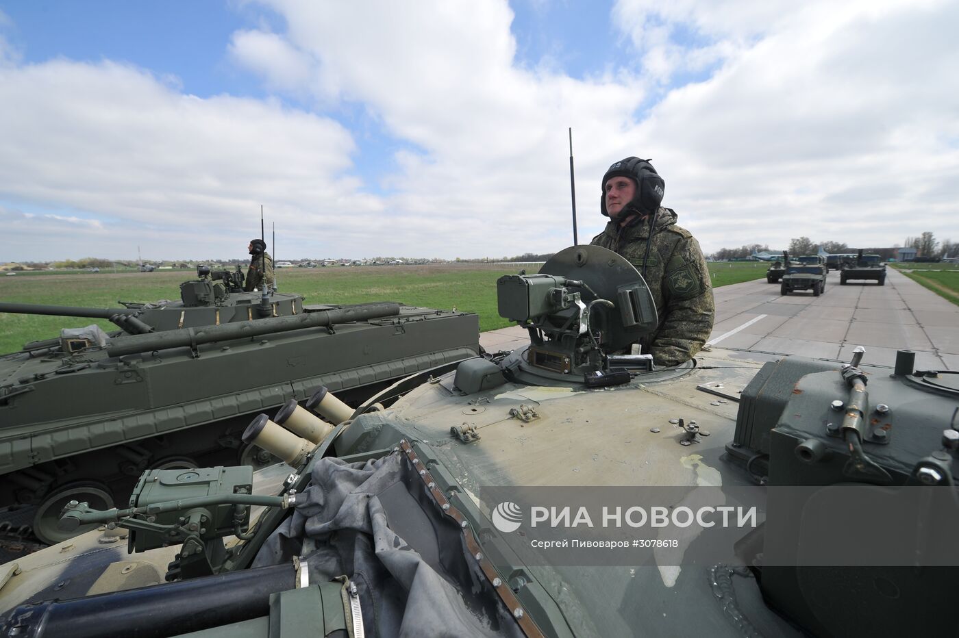 Тренировка парада Победы в Ростове-на-Дону