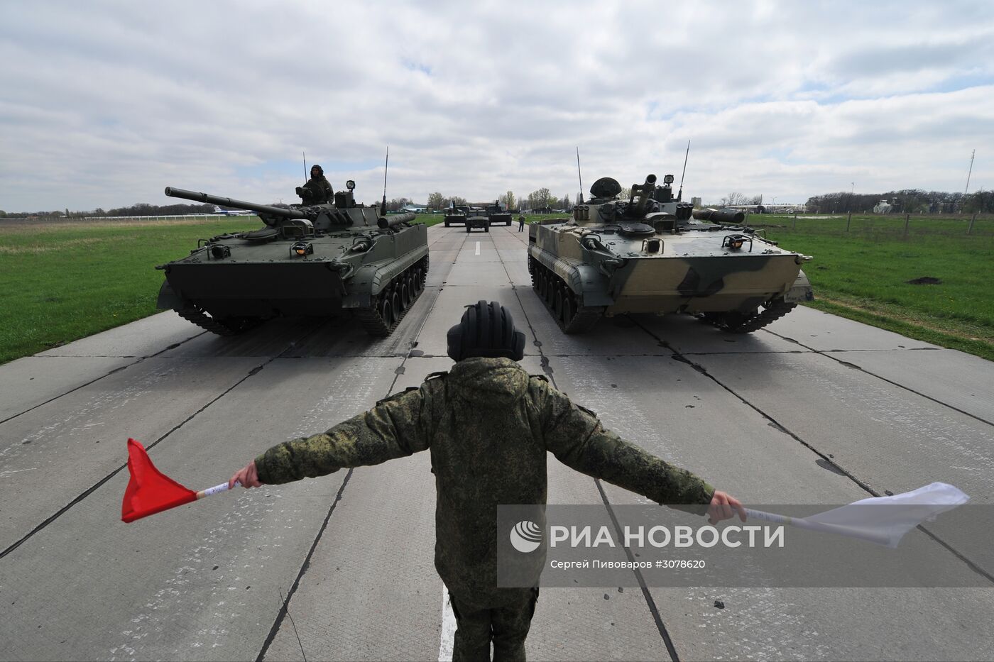 Тренировка парада Победы в Ростове-на-Дону