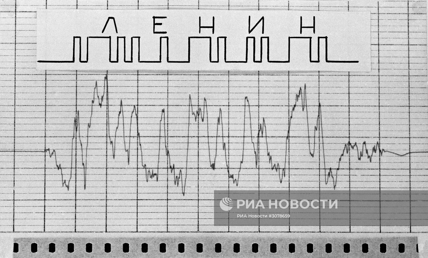 Послание "Мир Ленин СССР"