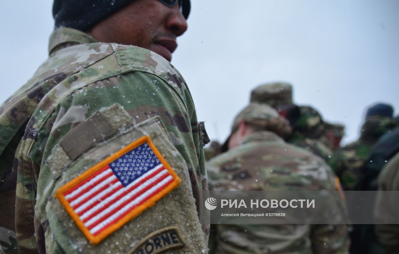 Совместные военные учения США и Румынии в рамках операции "Атлантическая решимость"