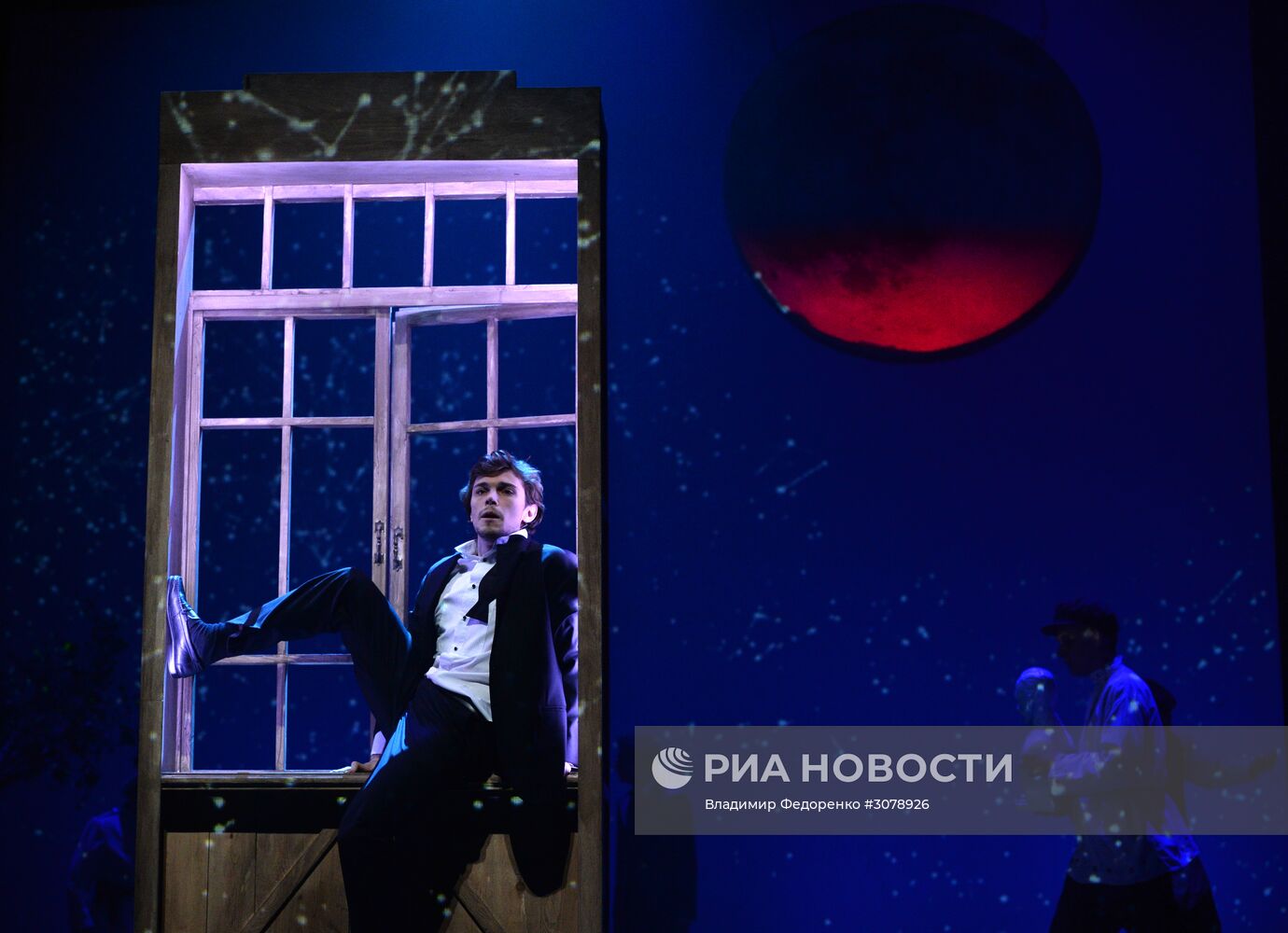 Прогон спектакля "Чайковский" в Театре им. М.Н. Ермоловой