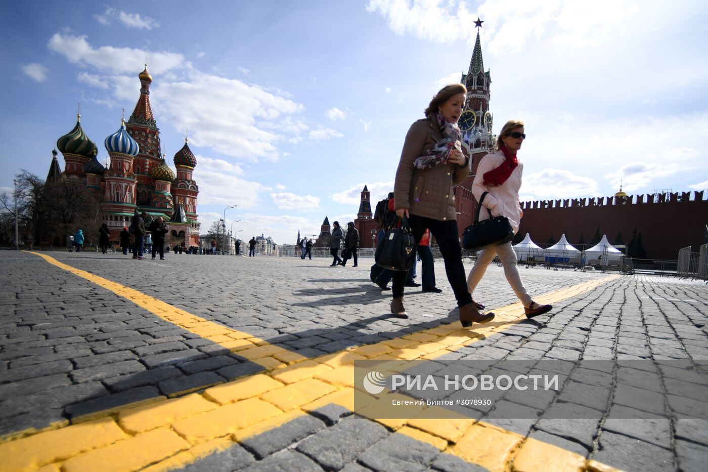 Виды Москвы. Красная площадь