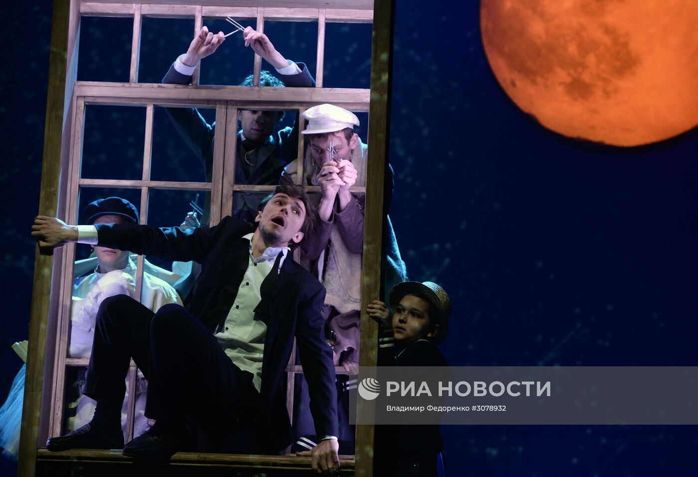 Прогон спектакля "Чайковский" в Театре им. М.Н. Ермоловой