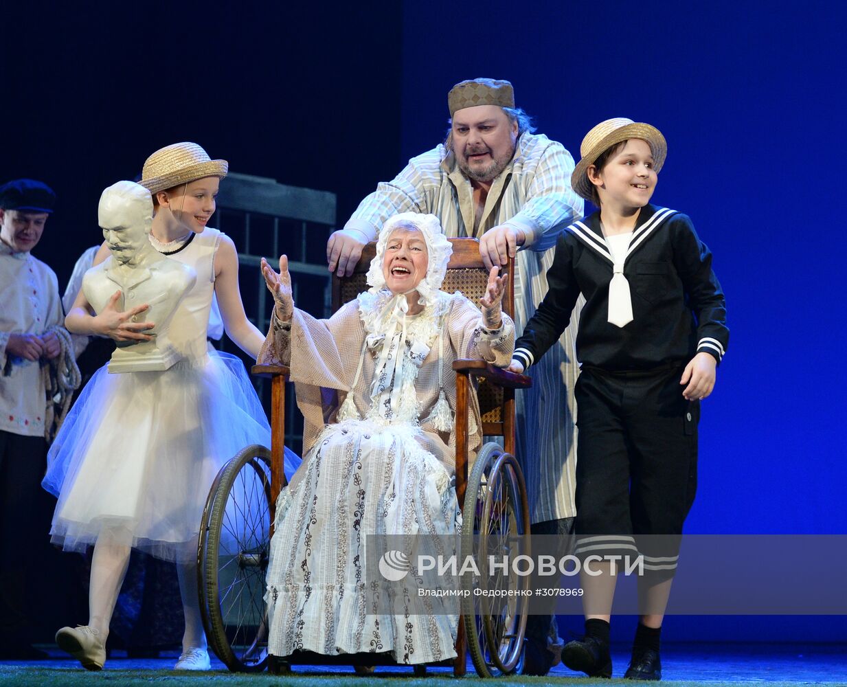 Прогон спектакля "Чайковский" в Театре им. М.Н. Ермоловой