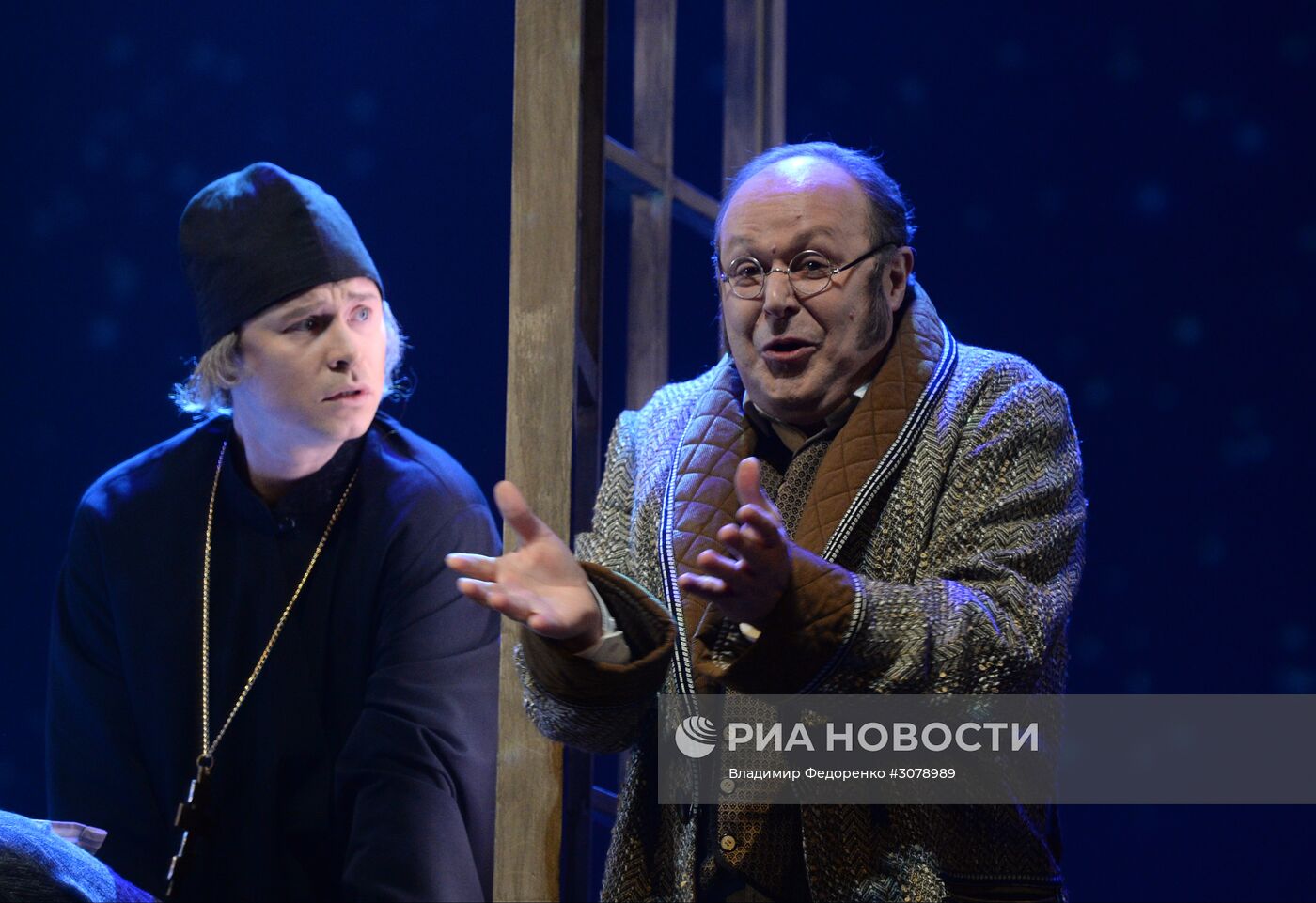 Прогон спектакля "Чайковский" в Театре им. М.Н. Ермоловой