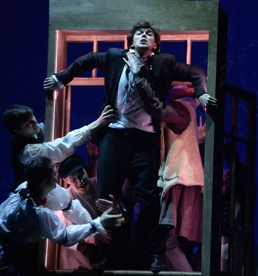 Прогон спектакля "Чайковский" в Театре им. М.Н. Ермоловой