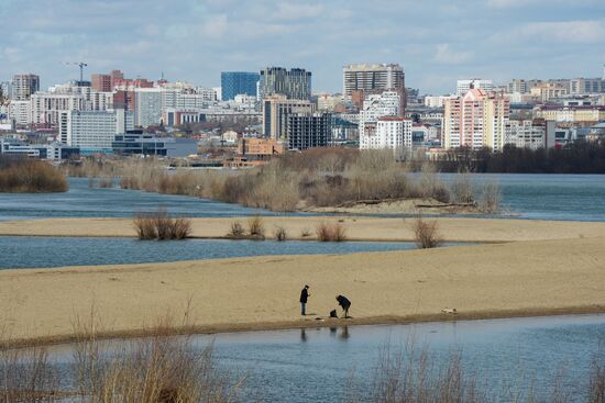 Весна в Новосибирской области