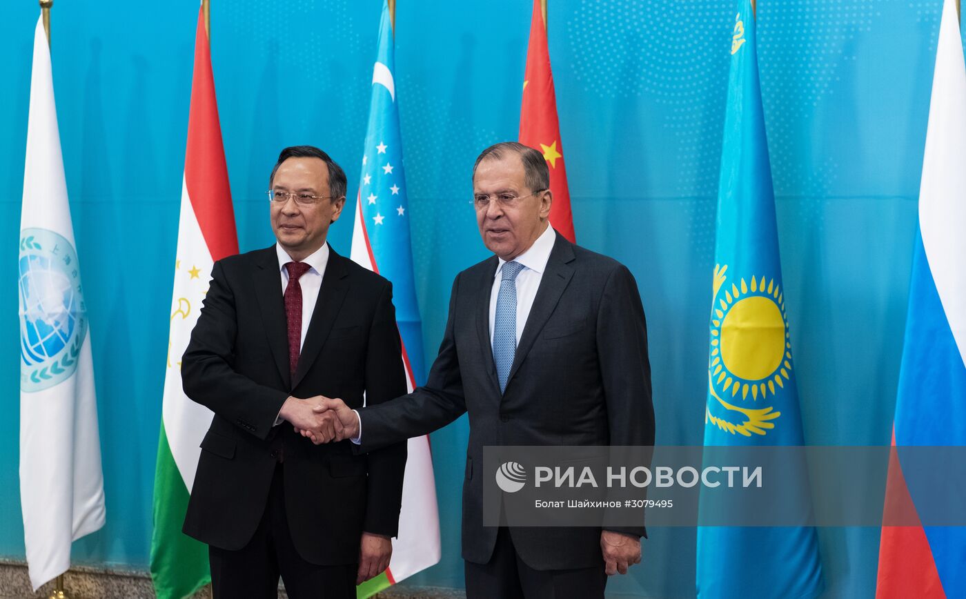 Заседание Совета министров иностранных дел ШОС в Астане