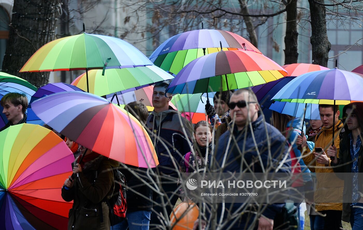 Весенний парад в рамках Пасхального фестиваля