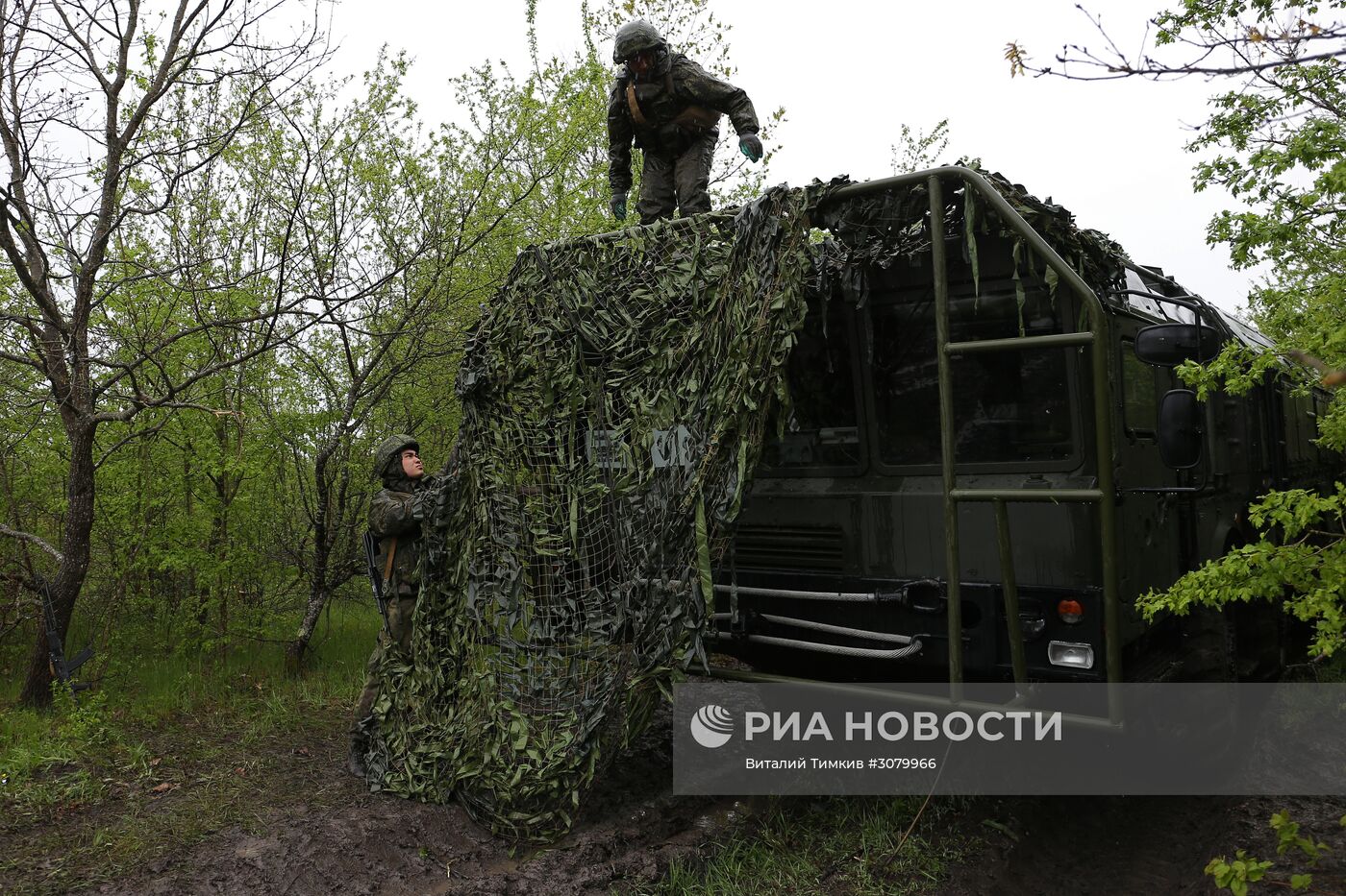 Командно-штабные учения с ракетным соединением ЮВО