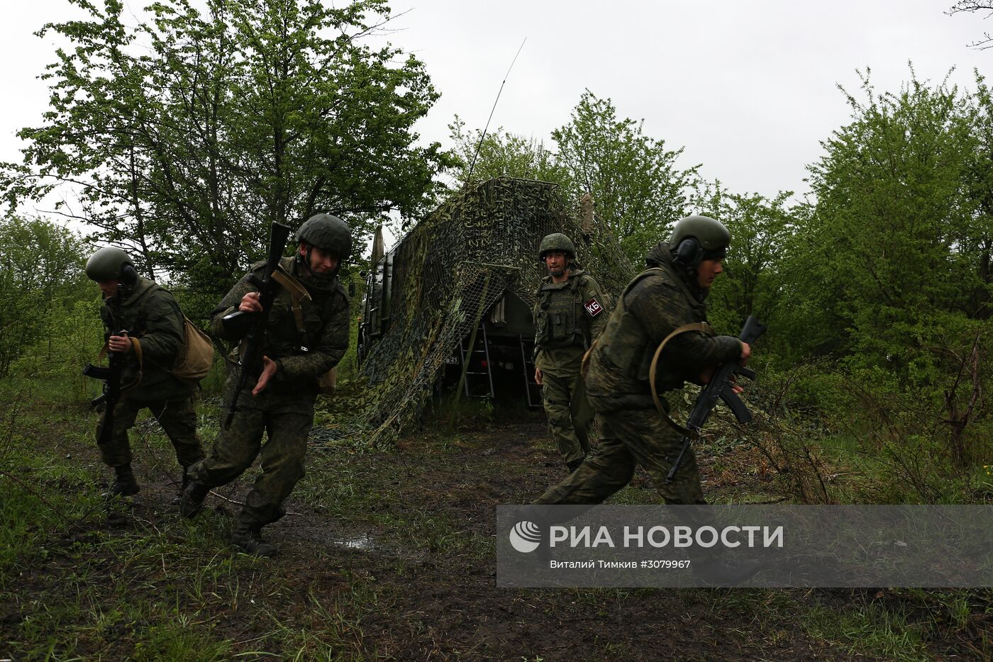 Командно-штабные учения с ракетным соединением ЮВО