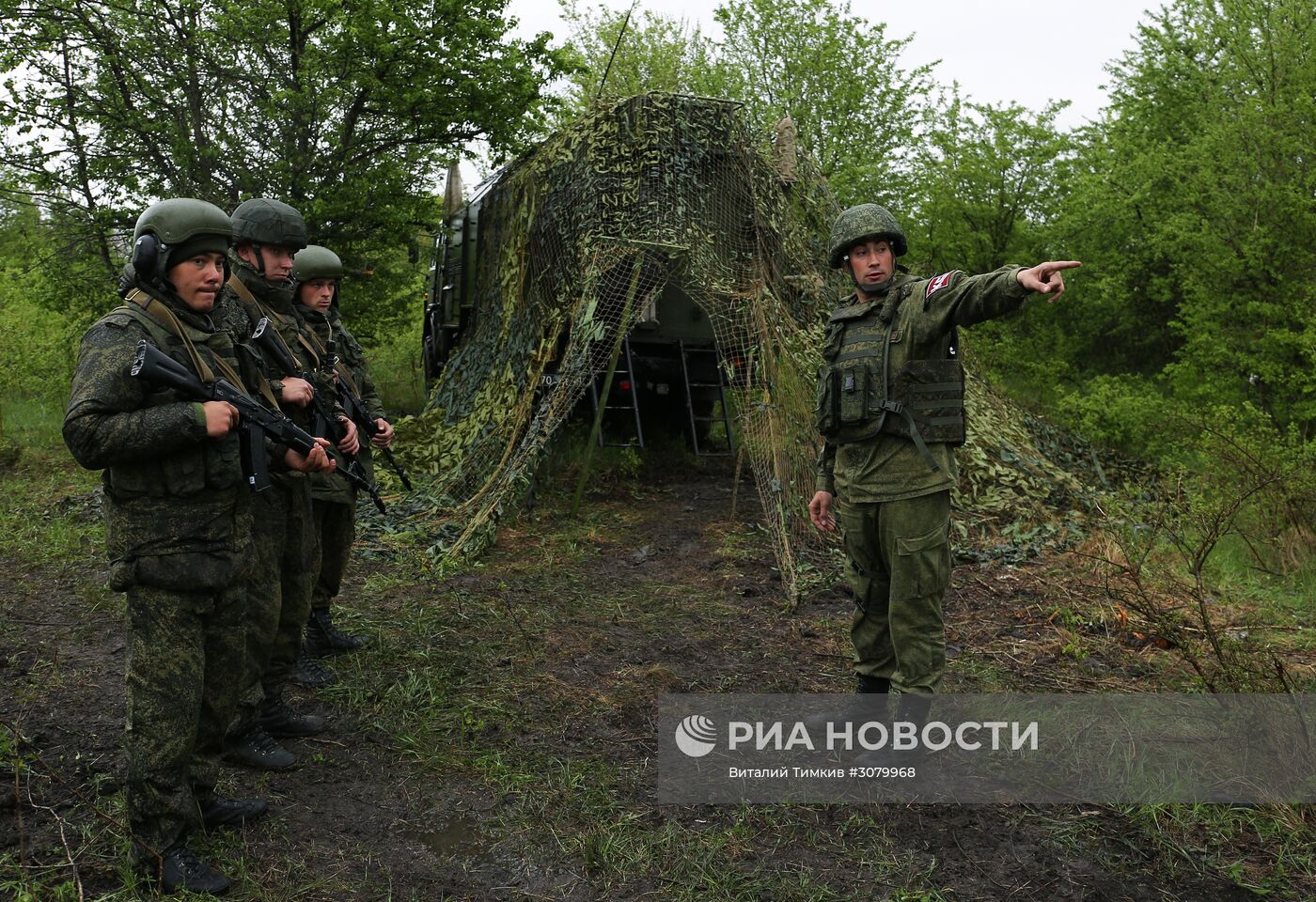 Командно-штабные учения с ракетным соединением ЮВО
