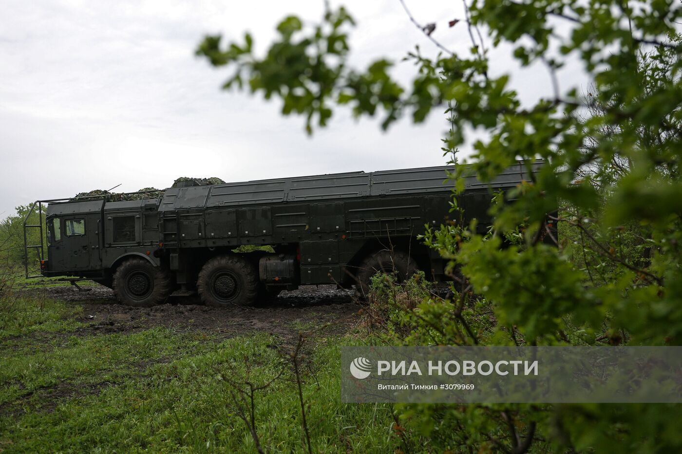 Командно-штабные учения с ракетным соединением ЮВО