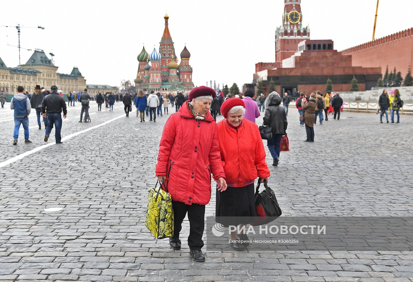 Красная площадь в Москве