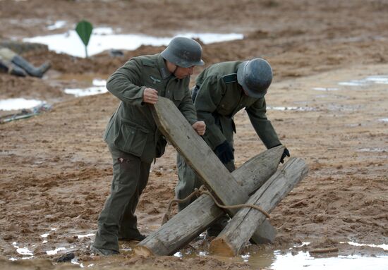 Военно-историческая реконструкция "Штурм Берлина"