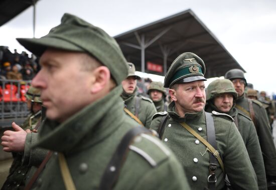 Военно-историческая реконструкция "Штурм Берлина"