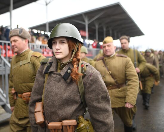 Военно-историческая реконструкция "Штурм Берлина"