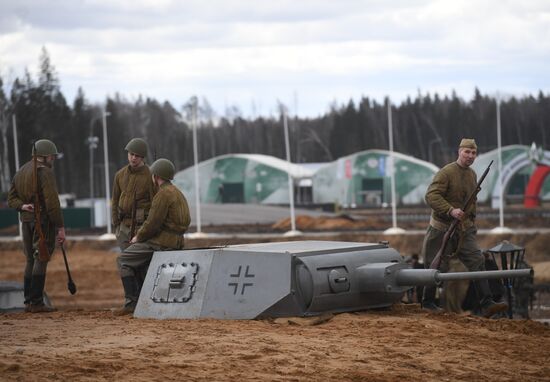 Военно-историческая реконструкция "Штурм Берлина"