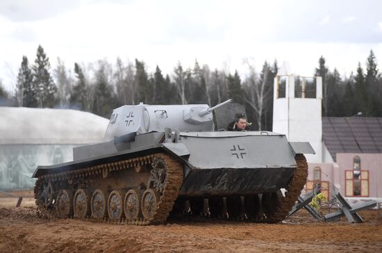 Военно-историческая реконструкция "Штурм Берлина"