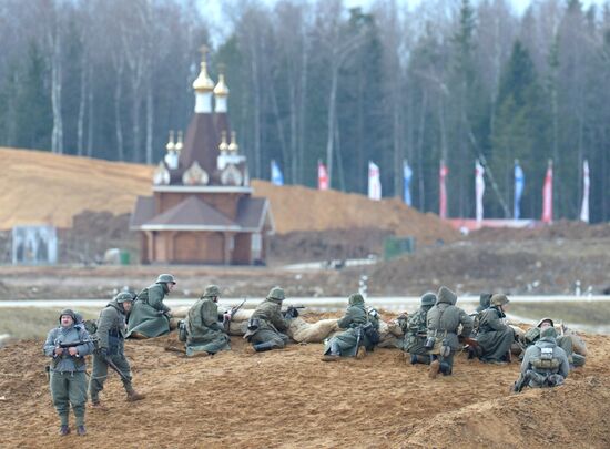 Военно-историческая реконструкция "Штурм Берлина"