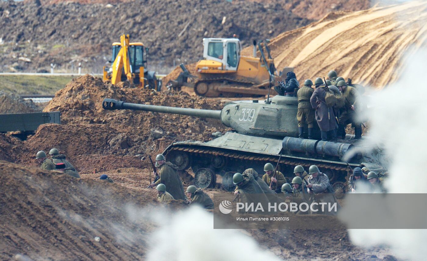 Военно-историческая реконструкция "Штурм Берлина"