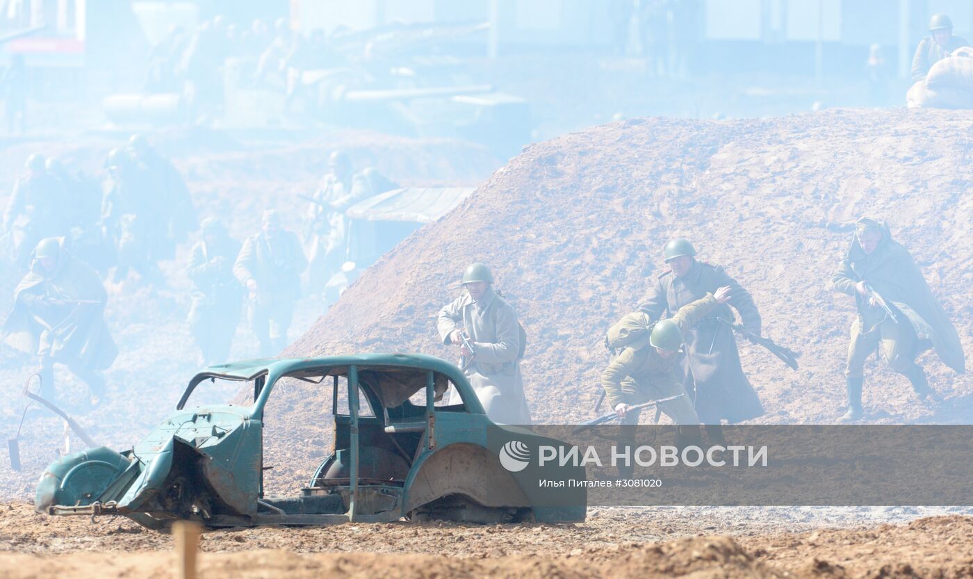 Военно-историческая реконструкция "Штурм Берлина"