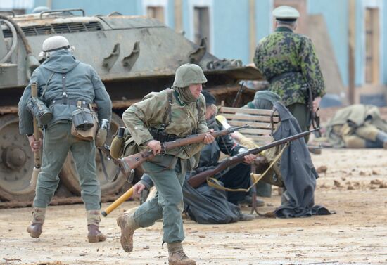 Военно-историческая реконструкция "Штурм Берлина"