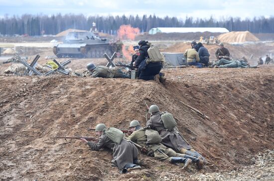 Военно-историческая реконструкция "Штурм Берлина"